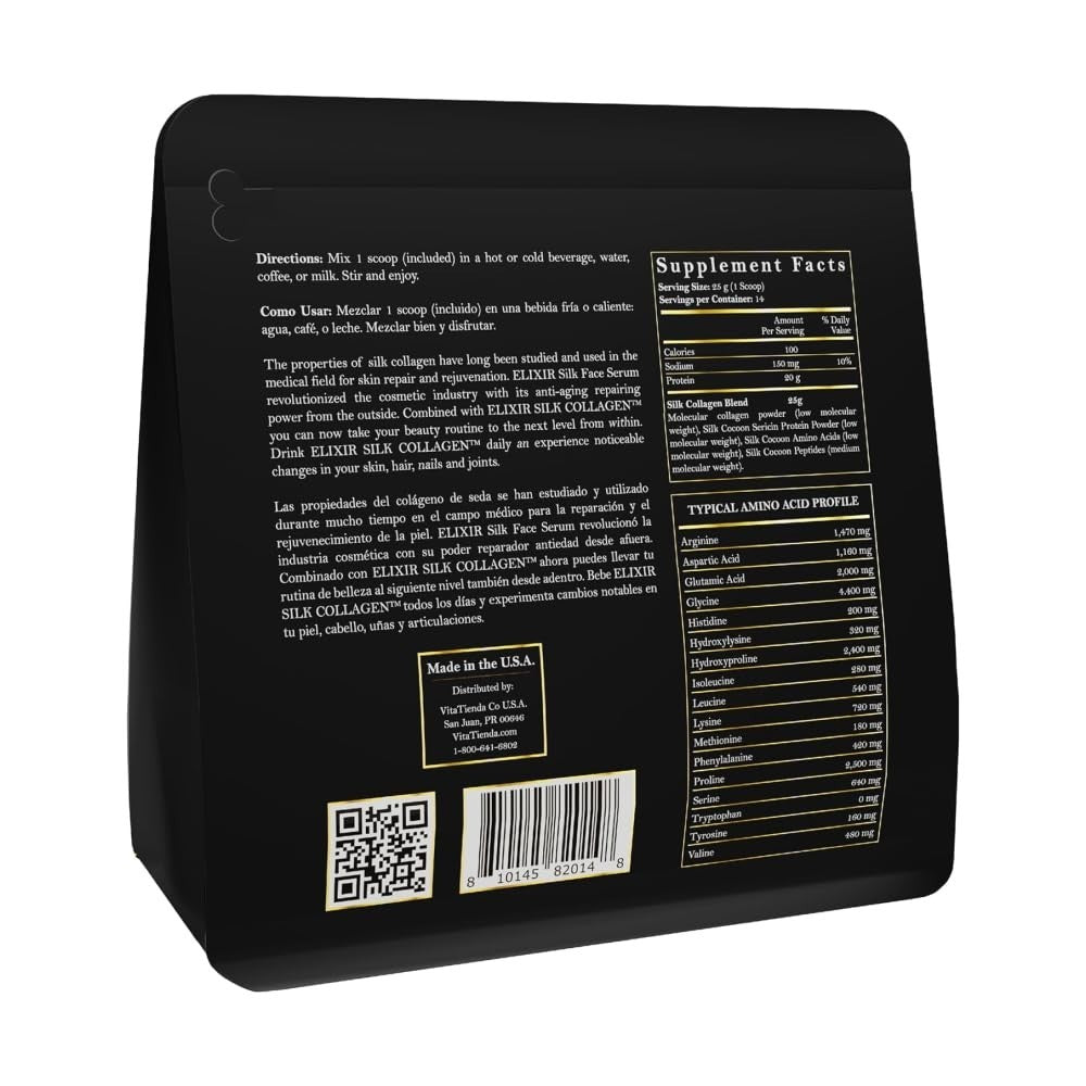 Silk Face Collagen - Silky Radiant Skin New Amino Molecules for Hair Nails-Joint