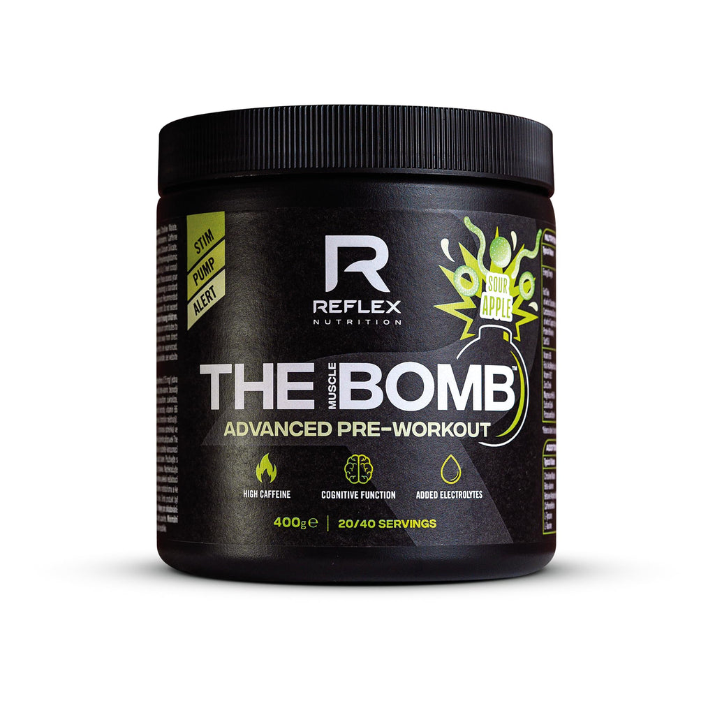 Reflex Nutrition The Muscle Bomb (40 serv) Sour Apple - Pre-Workout - Pre-Workout Booster