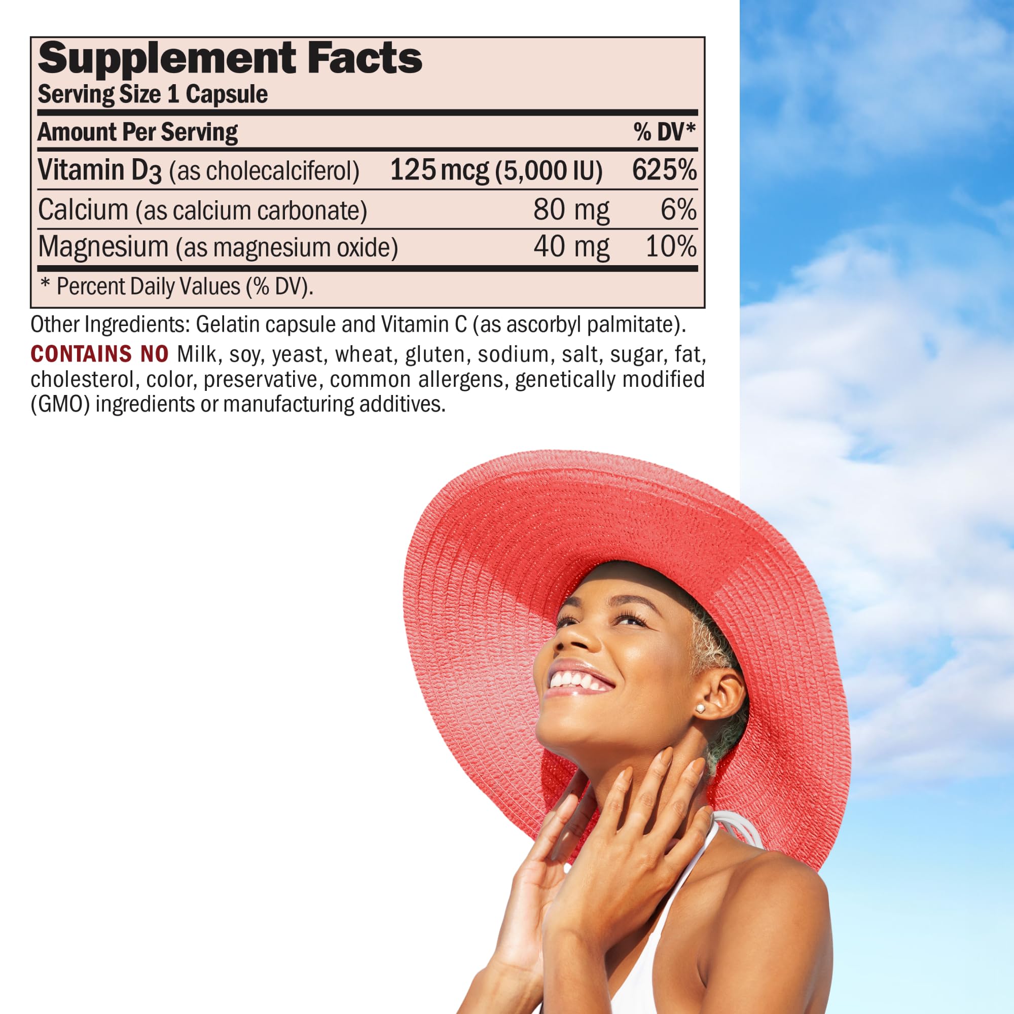 ANDREW LESSMAN ProCaps Vitamin D3 1000 IU 60 Capsules
