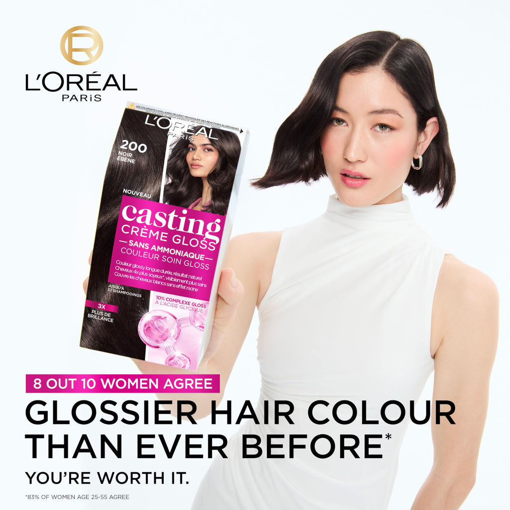 L’Oréal Paris Casting Crème Gloss Semi-Permanent Hair Dye, 1010 Iced Blonde
