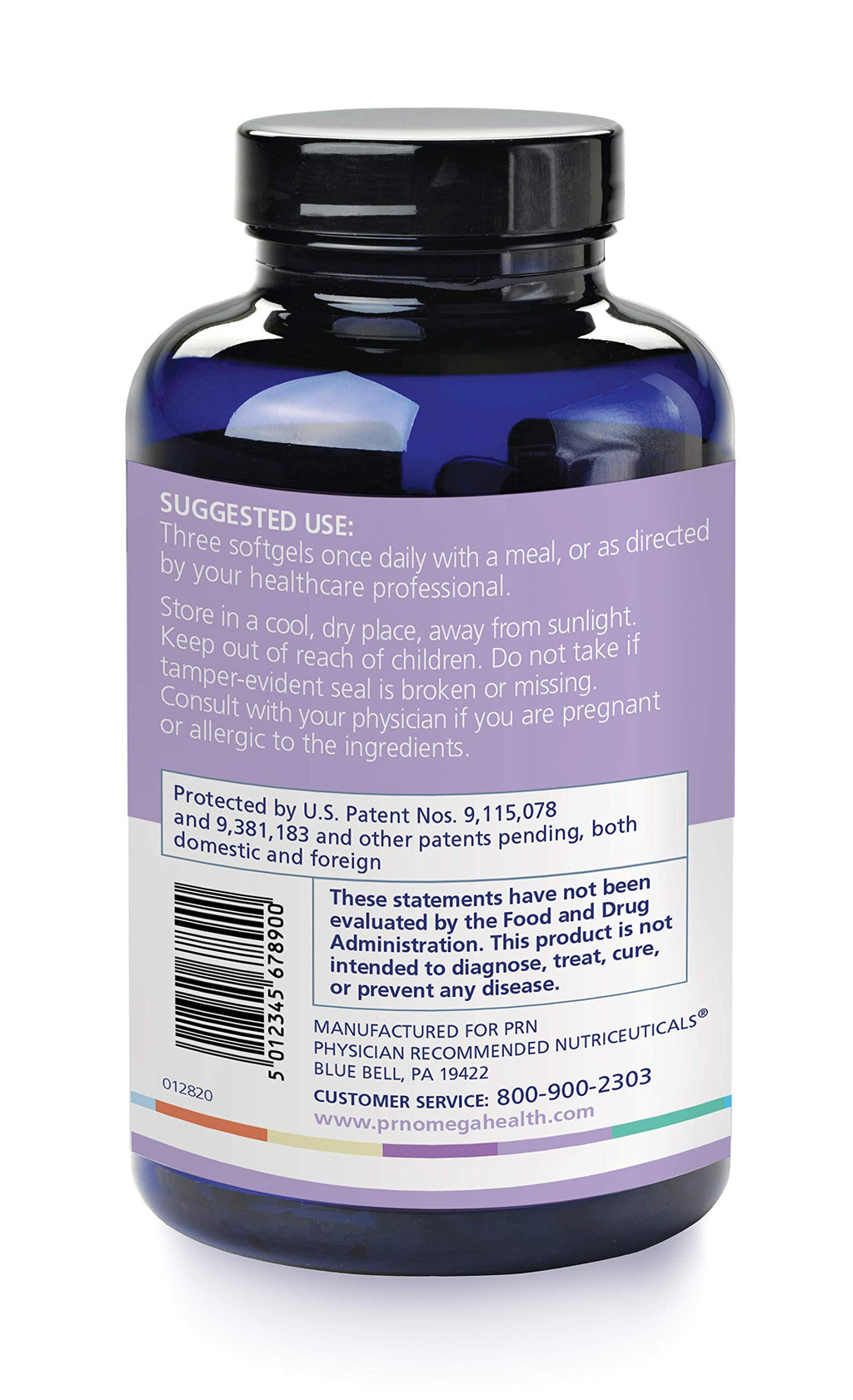 nūmaqula Omega 3 Supplement - 90 Softgels, 30-Day Supply