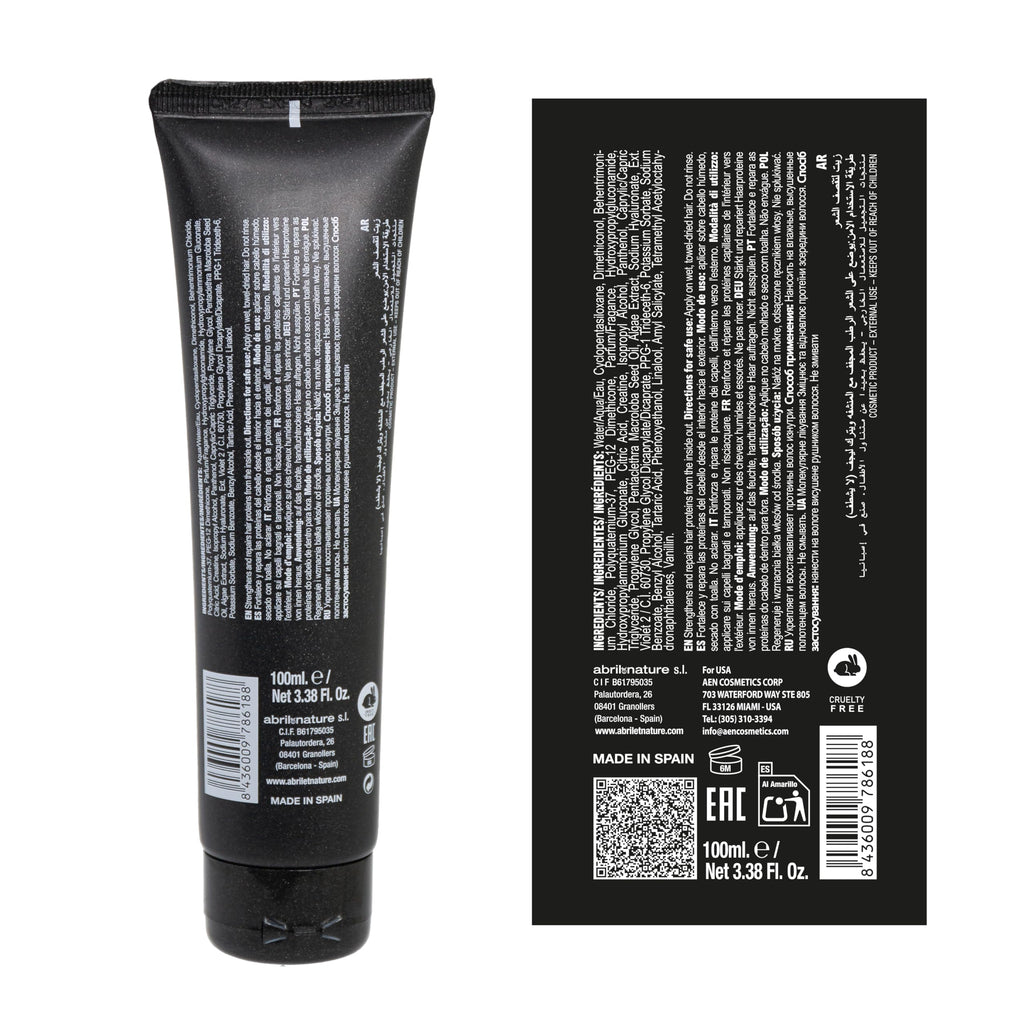 abril et nature - Professional Hair Serum Molecular Therapy - For Damaged, Chemically Treated, or Aging Hair - Repairs, Restructures, and Fills the Hair Fiber - Leave-In - 100 ml