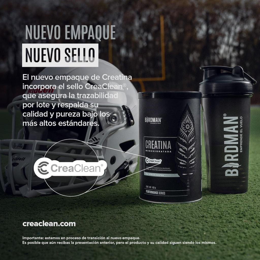 BIRDMAN Micronized Creatine Monohydrate Powder, Unflavored, High-Purity, Organic, Muscle Recovery, Caffeine Free Pre Workout, Post Workout, Gluten Free, Sugar Free