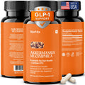 Morvits Akkermansia Probiotic for Cravings & Gut Health | GLP-1 Support Supplement with Akkermansia Muciniphila – 2 Billion CFU, Inulin Prebiotic Fiber – 60 Capsules, 1 Pack
