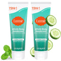Lume Whole Body Deodorant - Invisible Cream Tube - 72 Hour Odor Control - Aluminum Free, Baking Soda Free, Skin Safe - 3.0 ounce (Pack of 2) (Minted Cucumber)