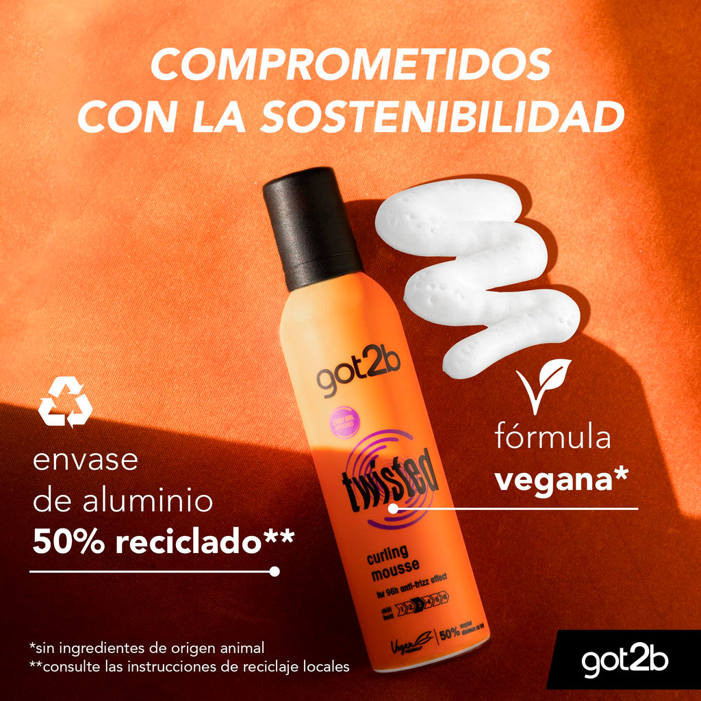 got2b Hairdressing foam for hair - curls - 250 ml.