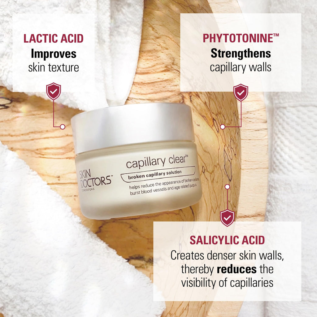 Skin Doctors Capillary Clear, Broken Capillary Formula, 1.7 fl oz (50 ml)