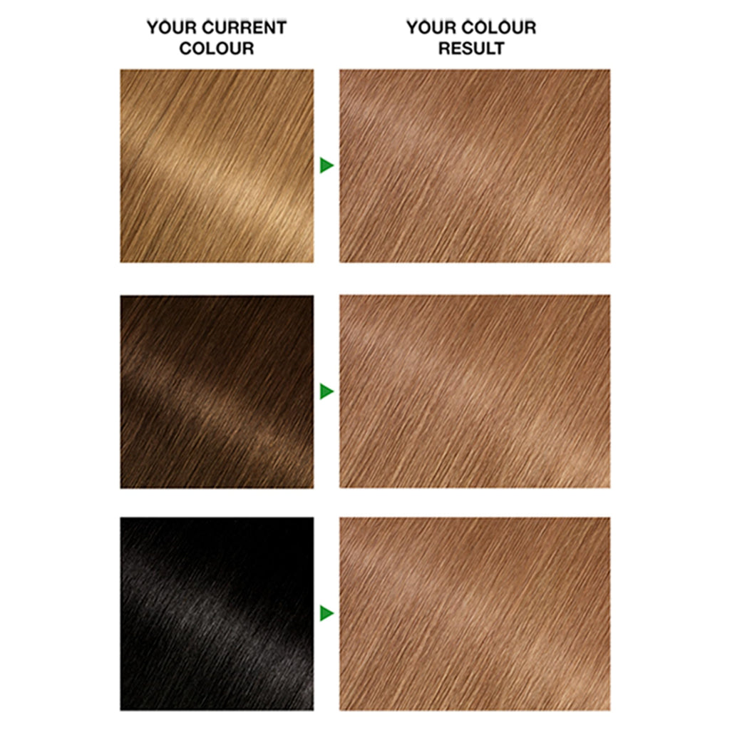 Garnier Nutrisse Ultra Crème Permanent Hair Dye, 6.3 Golden Light Brown