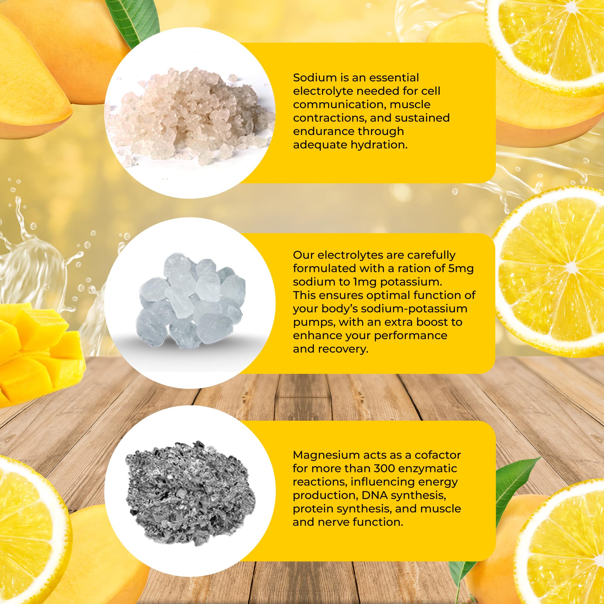 Santa Cruz Paleo Electrolyte Powder, Mango Lemonade, Sugar Free Hydration Drink Mix with Himalayan Pink Salt, Sea Salt, Magnesium Glycinate, Potassium Chloride, Sweetened with Stevia, 30 Servings