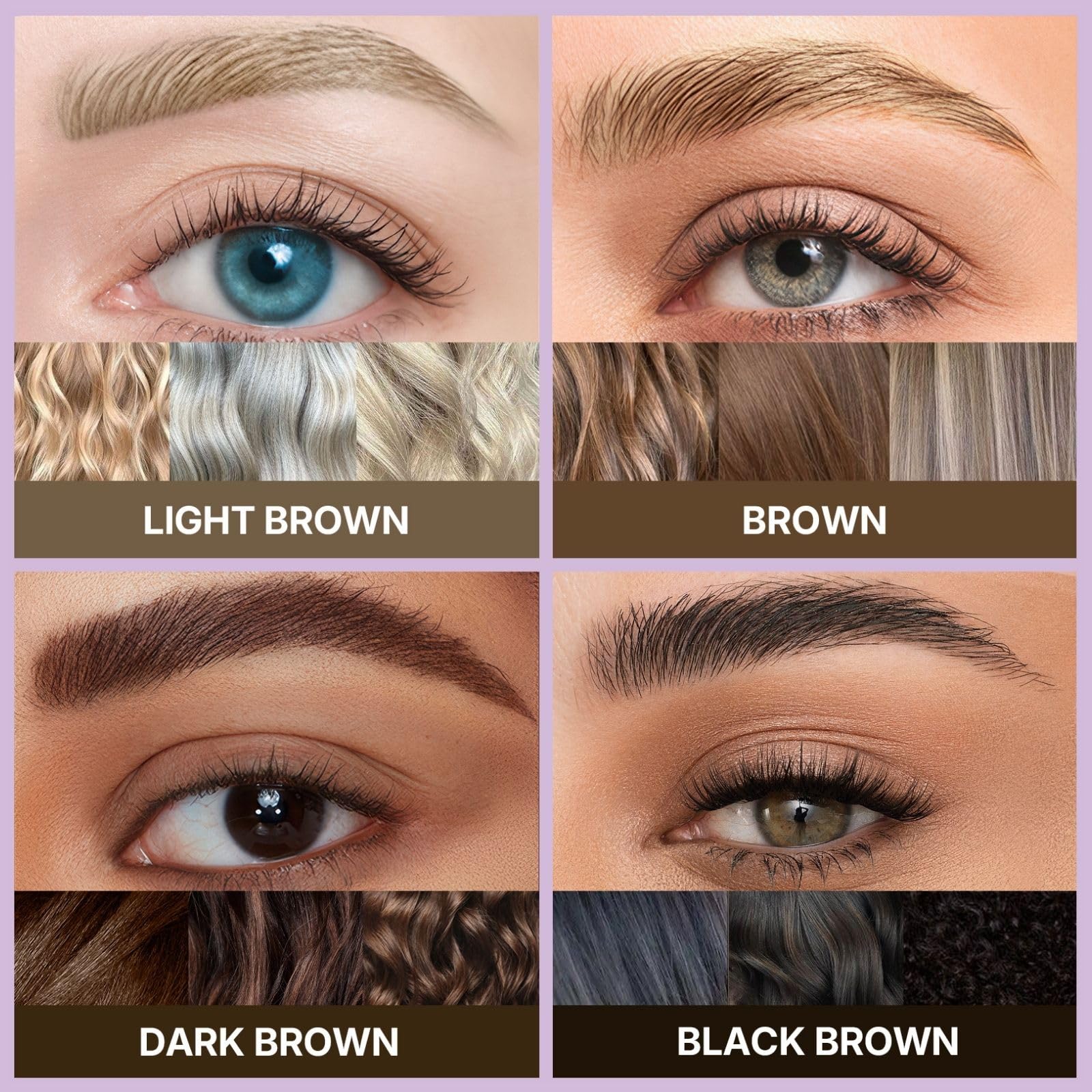 Intoo You 30° Curved Eyebrow Pencil, Magic 2 in 1 Eyebrow Pen Pro, Waterproof Eye Brow Pen with 2 Tips, Vivid Microblading Brow Pencils for Women, Last All Day Makeup (01 Light Brown)