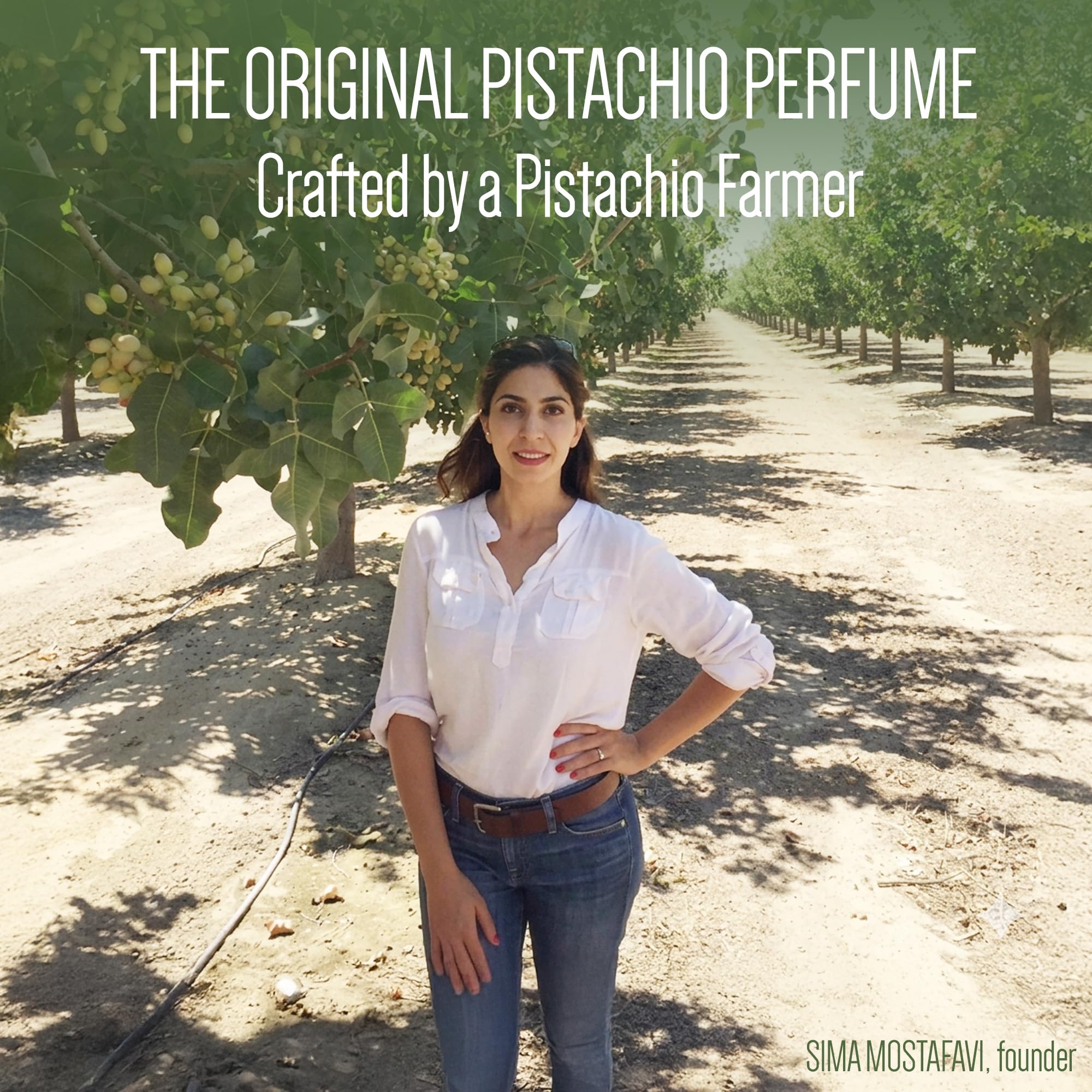 Pistaché Skincare Pistachio Biscotti Perfume Eau de Parfum | Nutty & Sweet Boyfriend Butter Scent | Long-Lasting Fragrance, 3.38 oz