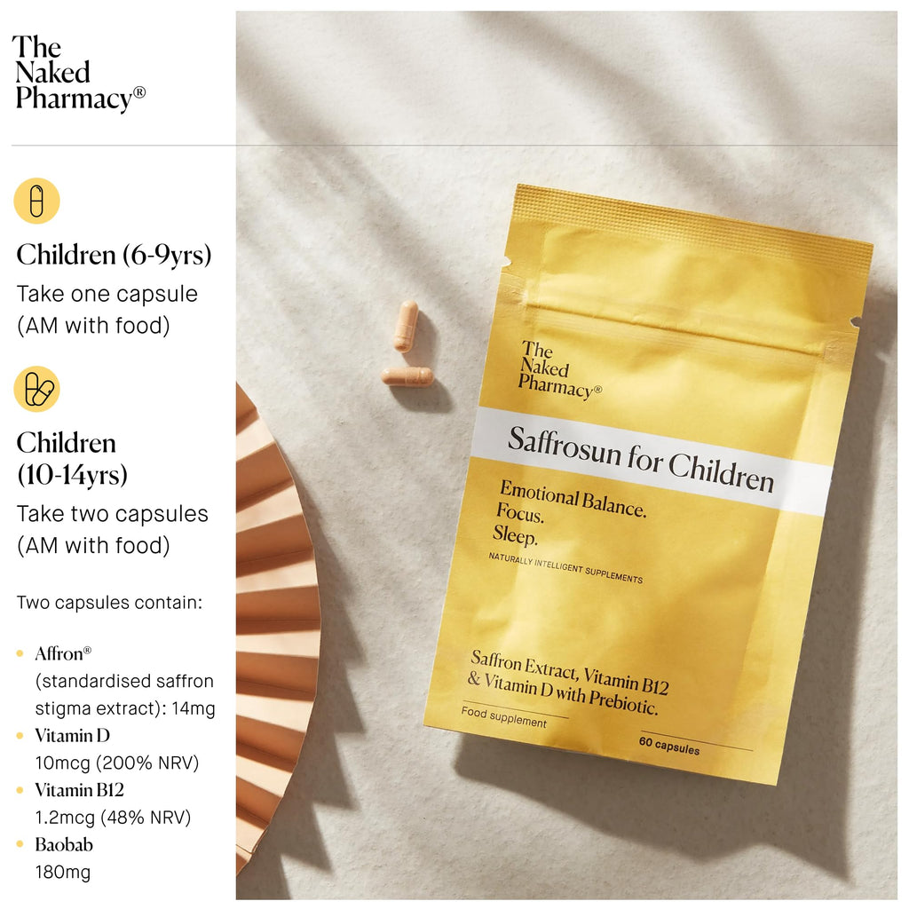 The Naked Pharmacy Saffrosun for Children for Mood & Focus