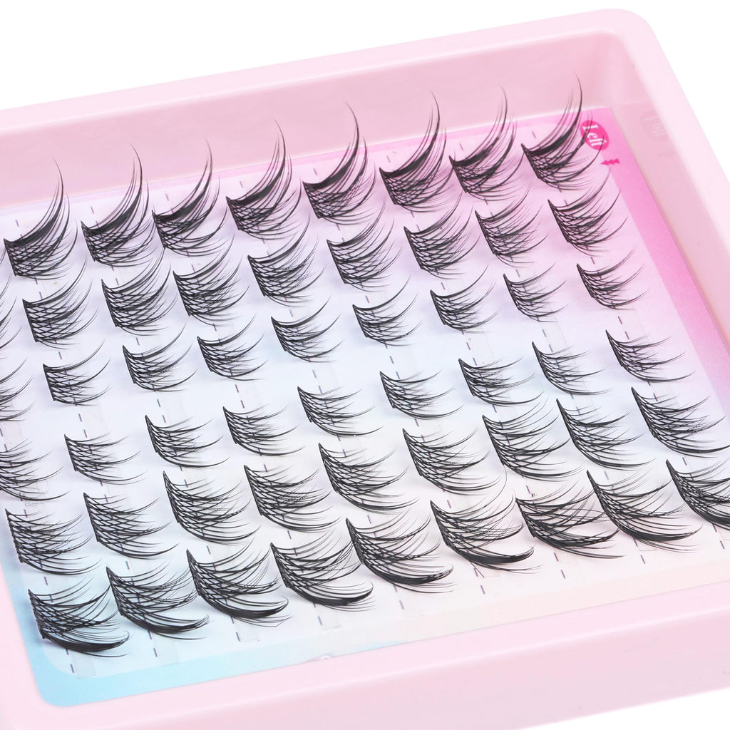 Natural Fox Eye Individual Lashes by TOOCHUNAG
