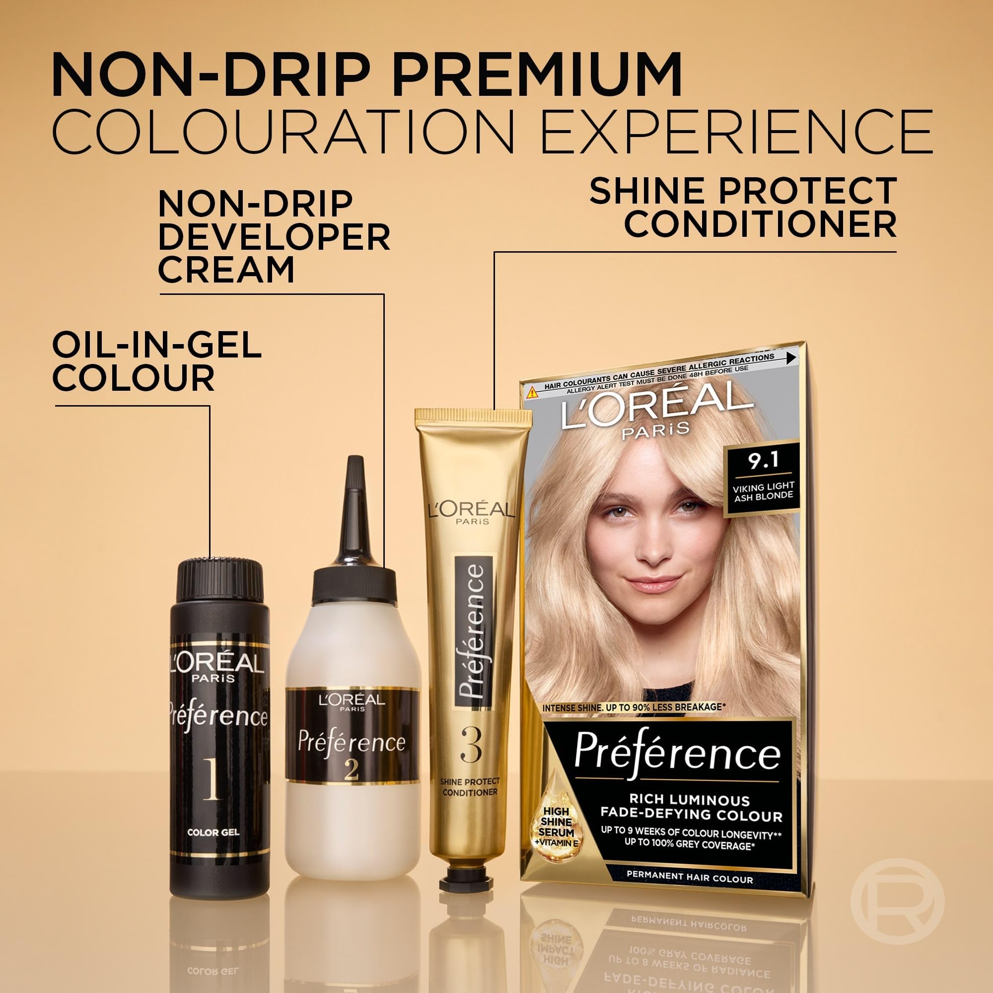 L'Oreal Paris Preference Permanent Luminous Hair Colour, 74 Dublin