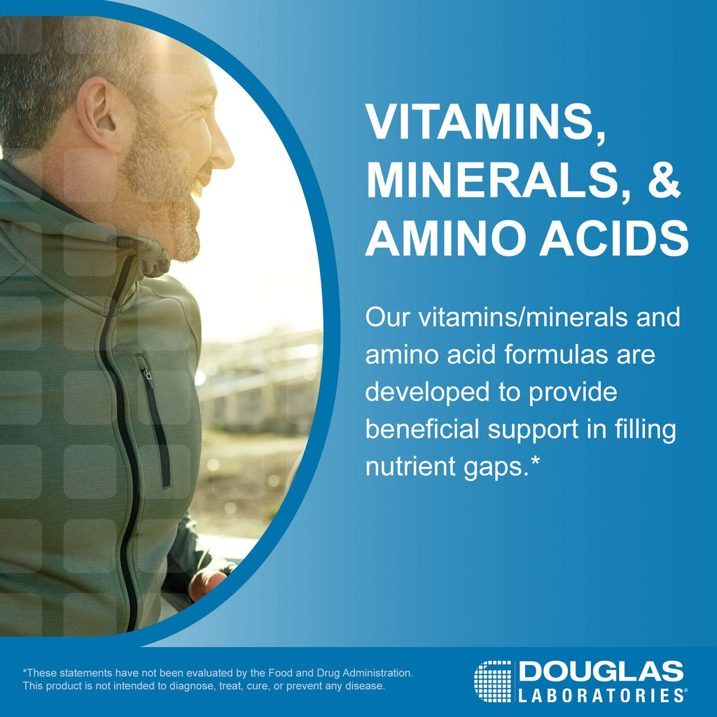 Douglas Laboratories Free Form Amino Capsules | Balanced Amino Acid Mixture to Support Energy, Muscles, Tissues, Bones, and Overall Health* | 100 Capsules