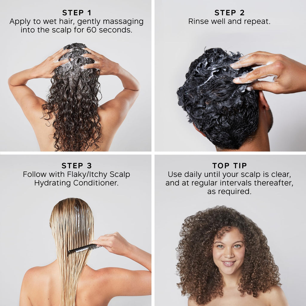 Philip Kingsley | Flaky/Itchy Scalp Shampoo | Anit-Dandruff Shampoo For Flaky, Itchy, Dry, Oily Scalps | Cleansing Scalp Care | Hair Shampoo that Hydrates, Soothes and Calms | 250ml