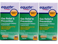 Equate Gas Bloating Relief and Prevention, Food Enzyme Dietary Supplement, 300 Count
