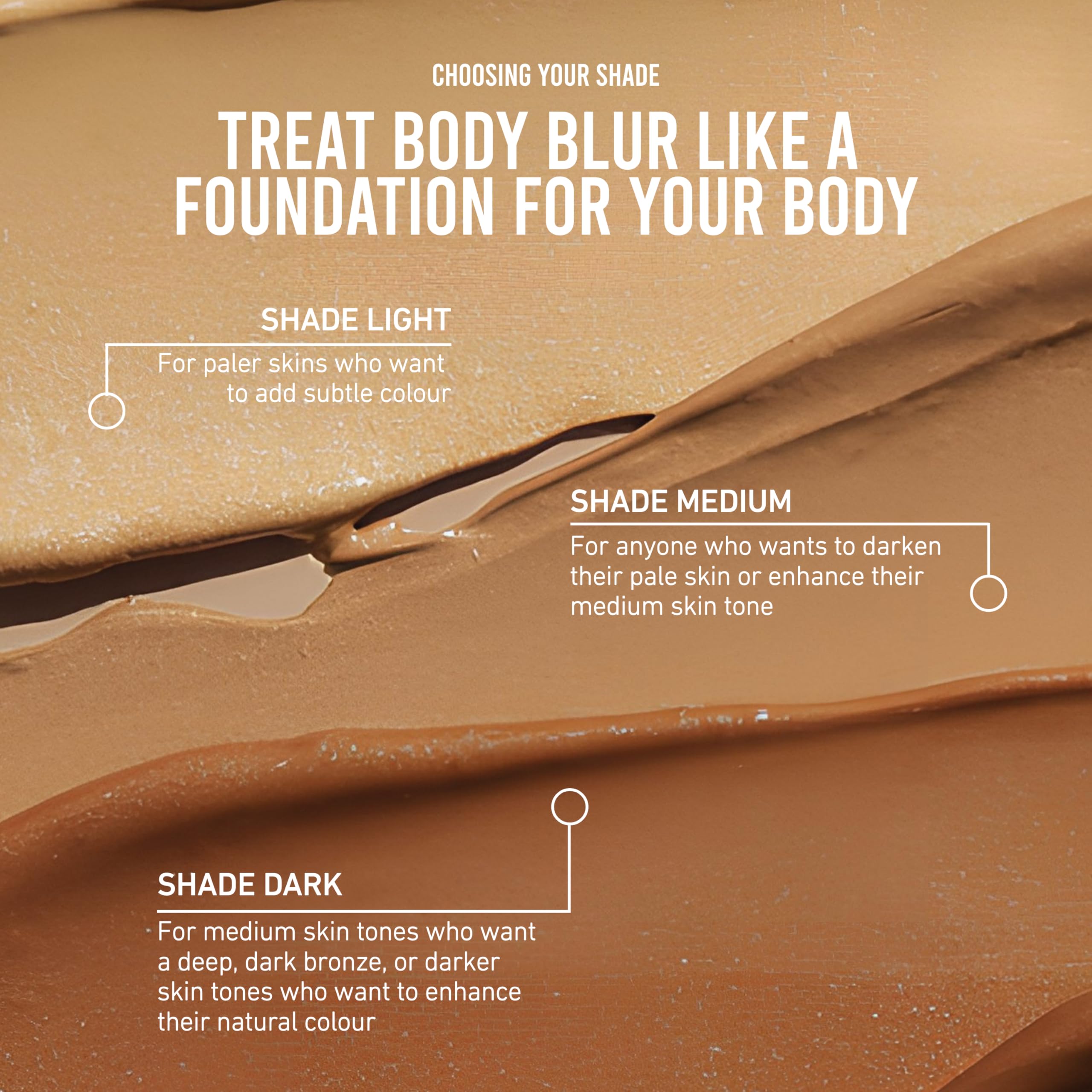 Vita Liberata Body Blur - Light, Skin Perfecting Leg & Body Makeup, Wash Off Instant Tanner, Radiant Glow & Flawless Finish, 3.38 fl oz