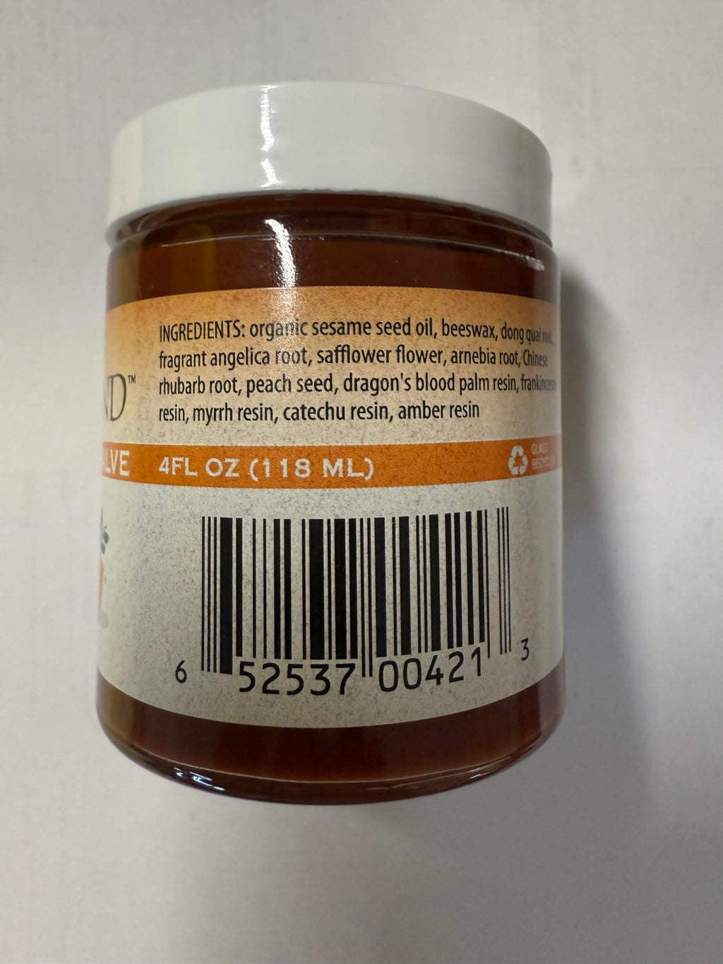 Spring Wind Amber Massage Salve