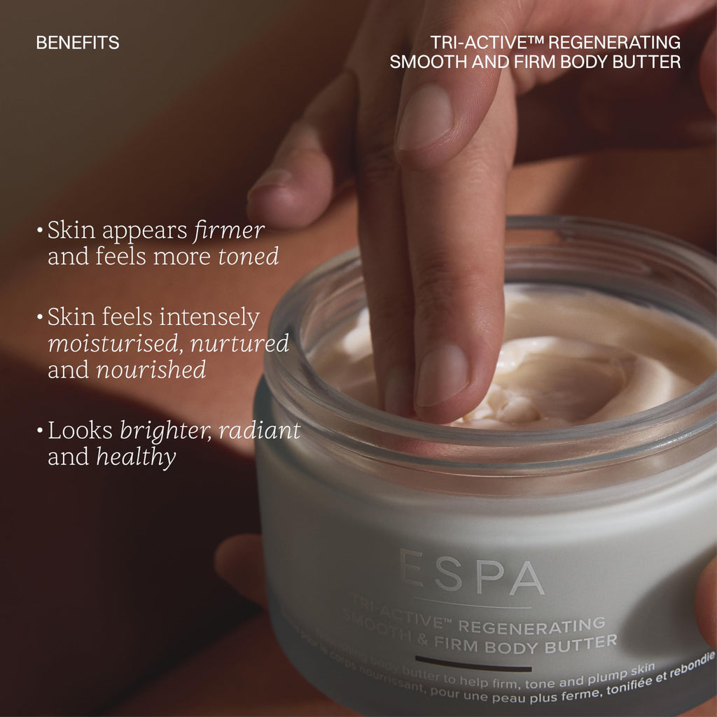 ESPA | Tri-Active™ Regenerating Smooth & Firm Body Butter | 180ml | Bio Retinol