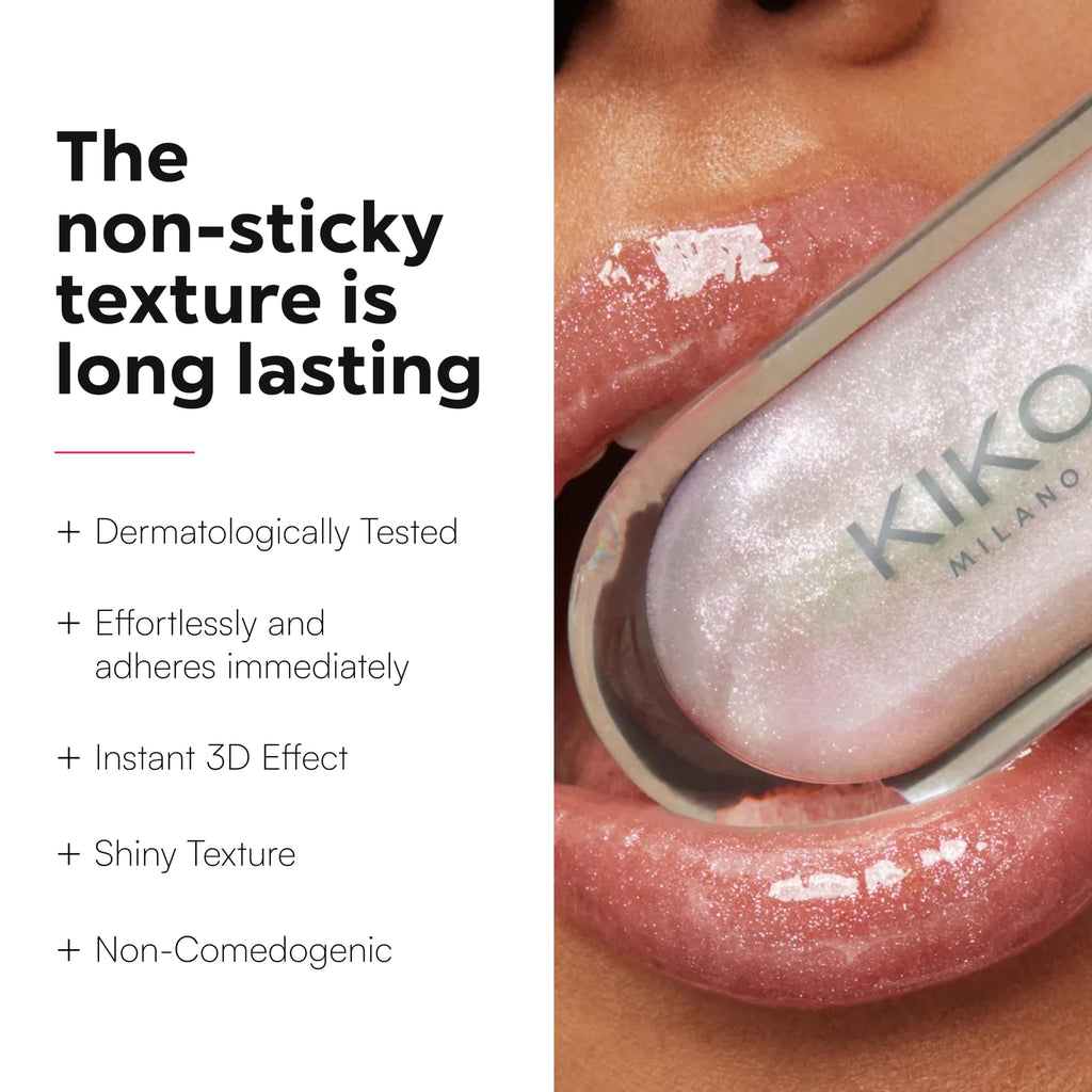 KIKO Milano 3D Hydra Lipgloss - Shade 41 Rosy Glares