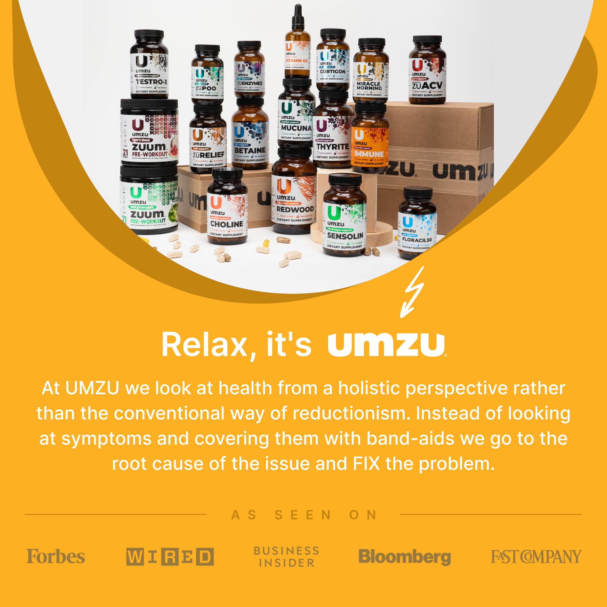 UMZU Miracle Morning Energy Support Supplement, 30 Day Supply