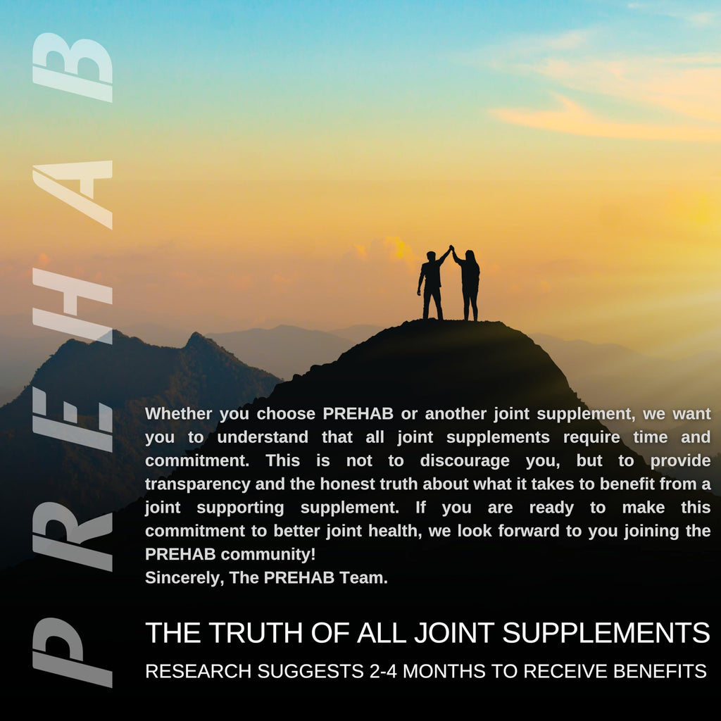 PREHAB Tendon + Ligament + Total Joint Support | #1 Joint Supplement for Athletes | 40 Ingredient Super Complex | Glucosamine Chondroitin MSM Turmeric | Premium Tendon Ligament Joint Supplement