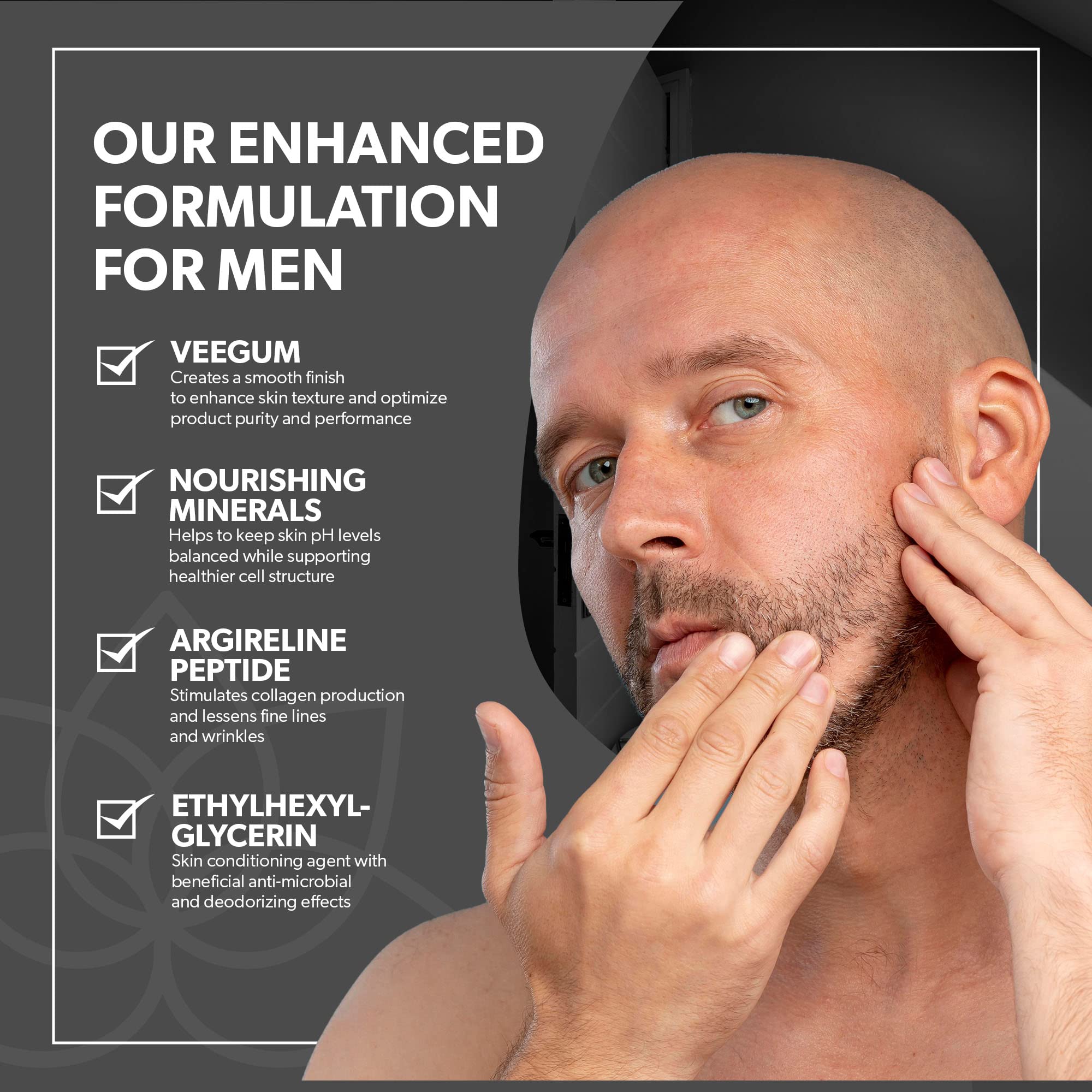 Beverly Hills Mens Instant Facelift and Eye Serum Treatment for Dark Circles, Puffy Eyes, and Wrinkles
