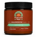 Wholesome Hippy Calm Cream – All Natural Body Butter with Magnesium, Vitamin D3, Shea, Arnica & Turmeric – Vegan Moisturizer for Sensitive Skin & Self-Care – 4oz