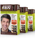 Just for Men Control GX Grey Reducing Shampoo, Gradual Color with Keratin for Stronger Thicker and Healthier Looking, 4 Fl Oz - Pack of 3