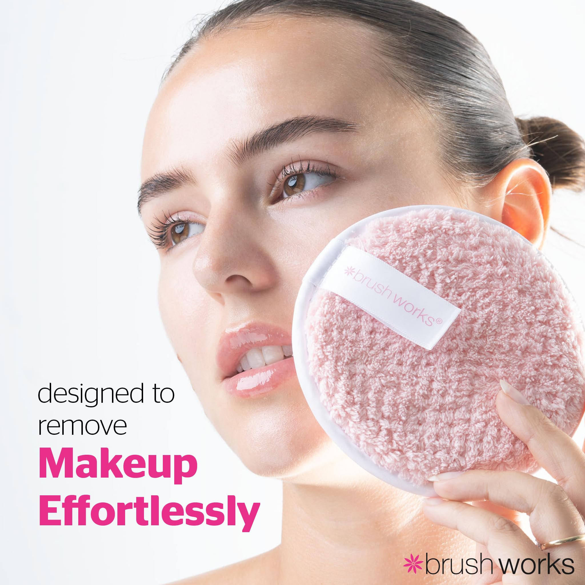 Brushworks HD Reusable Makeup Remover Pads (Pack of 3)