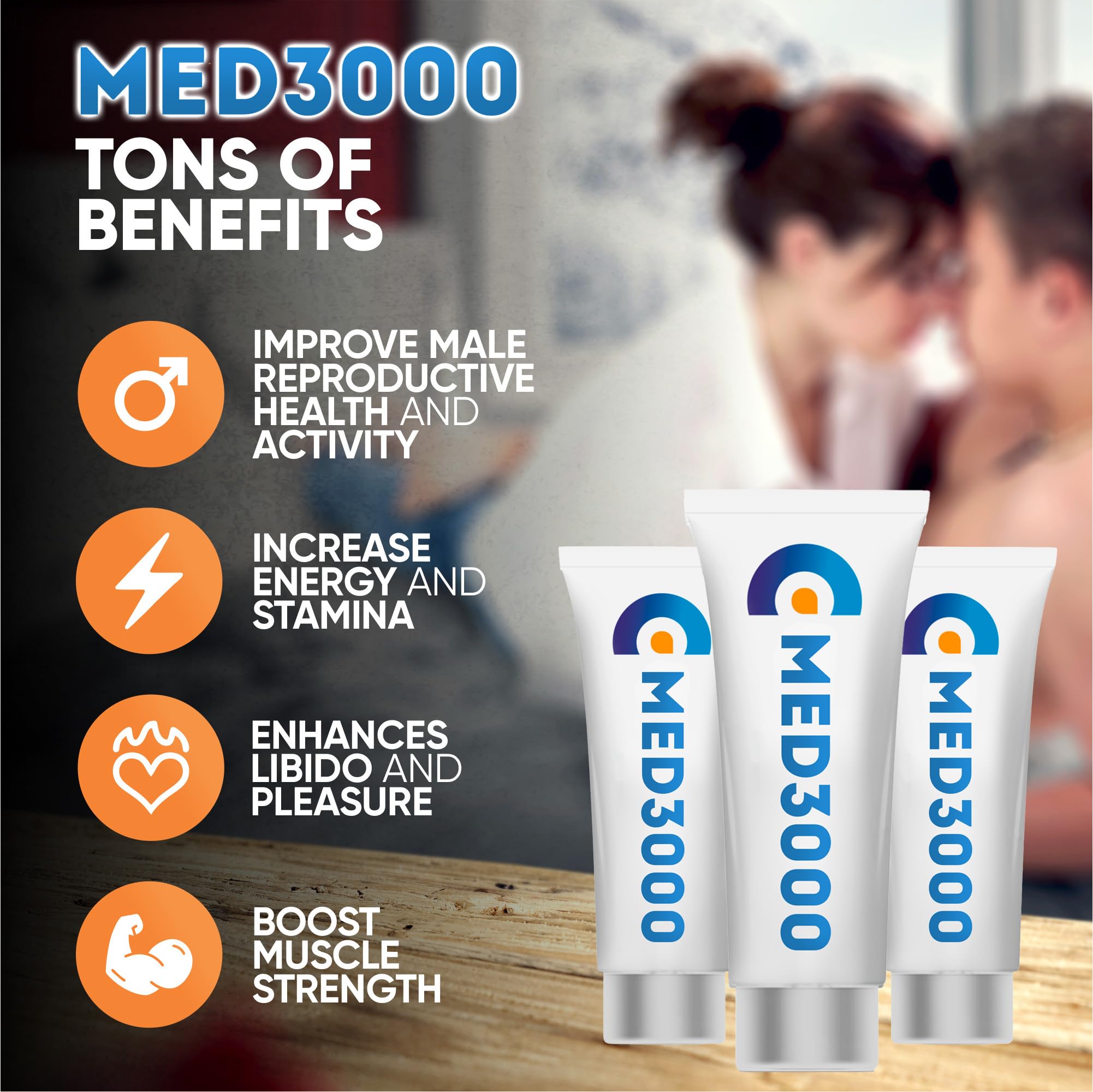 Irvy Med3000 Gel for Men – Stronger XXL Formula for Enlargement & Pleasure