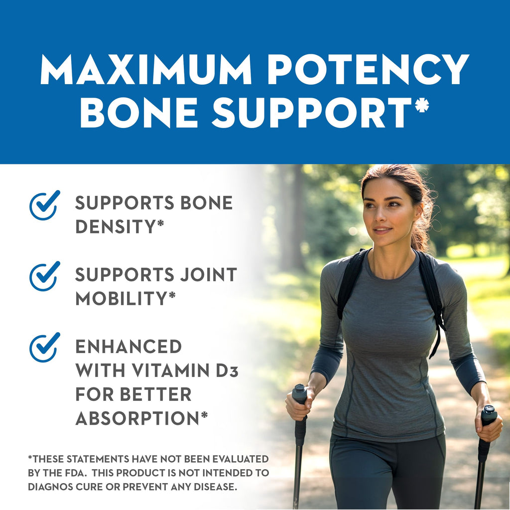 VITAMINERALS 95 Primacal® Bone Support Maximum Potency Calcium, Magnesium for Bone Loss (240)