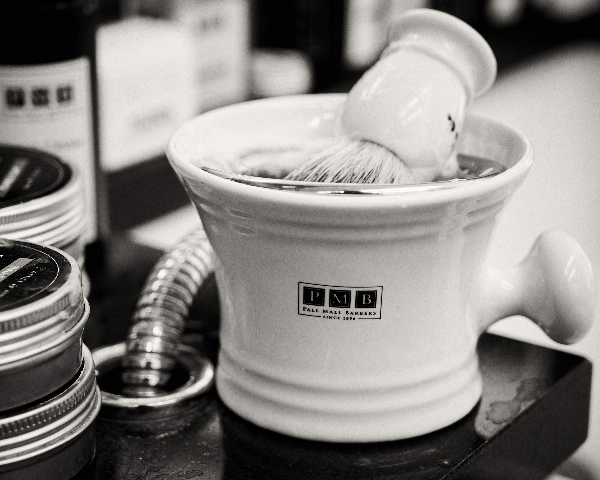 Pall Mall Barbers, Finest Hair Styling for Men Since 1896 - Pliable Hair Clay - 100ml | Strong Hold Mens Defining Hair Clay - Texture with Dry Matte Shine