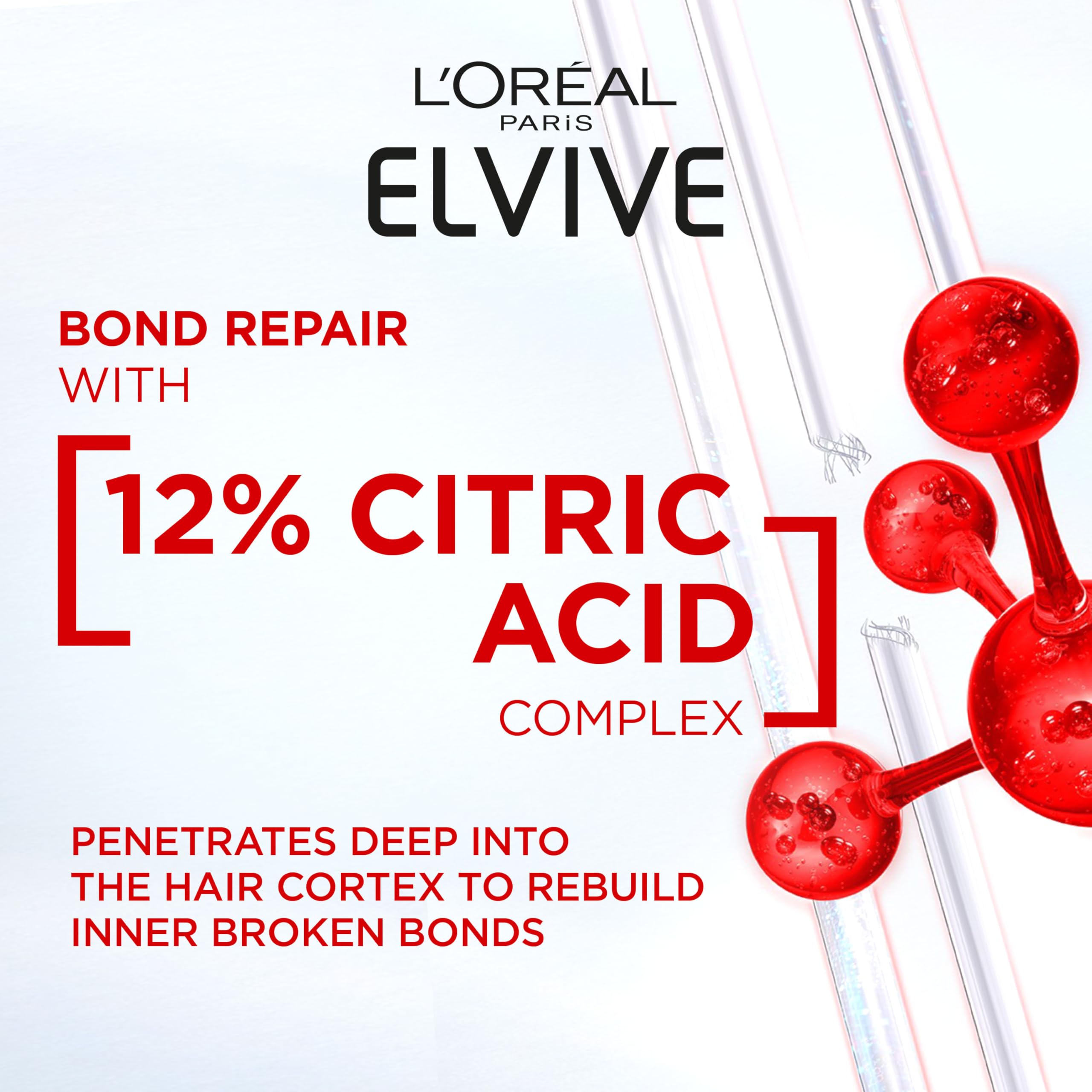 L'Oréal Paris Elvive Bond Repair Pre-Shampoo for Damaged Hair, 200ml