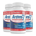 U.S. Doctors’ Clinical Arthro-7 - Clinically Studied Joint Support Complex with Turmeric, Collagen, Bromelain for Flexibility, Mobility, & Strong Cartilage - 180 Capsules(3 Bottles) - 45/90-Day Supply