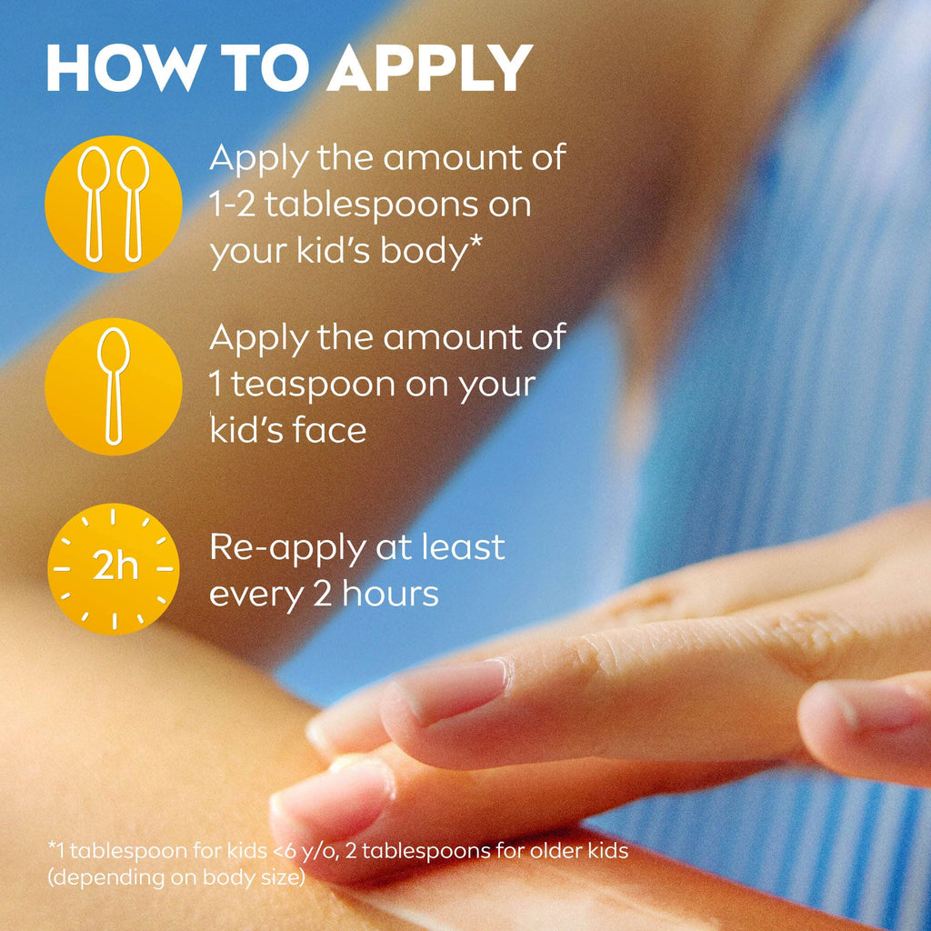 NIVEA SUN Kids Protect & Care SPF 50+ Lotion (200ml), Moisturising Sun Cream Protects Delicate Skin Against Sunburn and Long-Term UV Damage, Fast-Absorbing No White Cast Sun Lotion