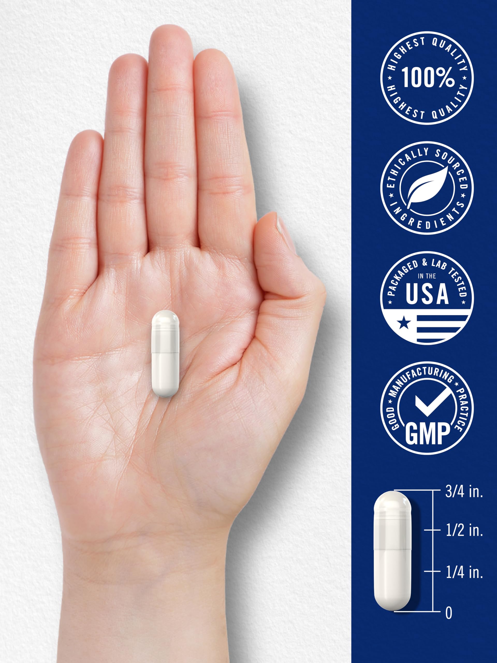 Carlyle L Methylfolate 15mg | 120 Capsules | Value Size | Max Potency