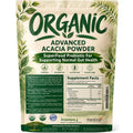 Organic Advanced Acacia Fiber Powder 40oz (2.5 lbs) - Soluble Fiber Leaky Gut Repair Powder. Natural Supplement for Gut Health, Regularity, Digestive Rejuvenation