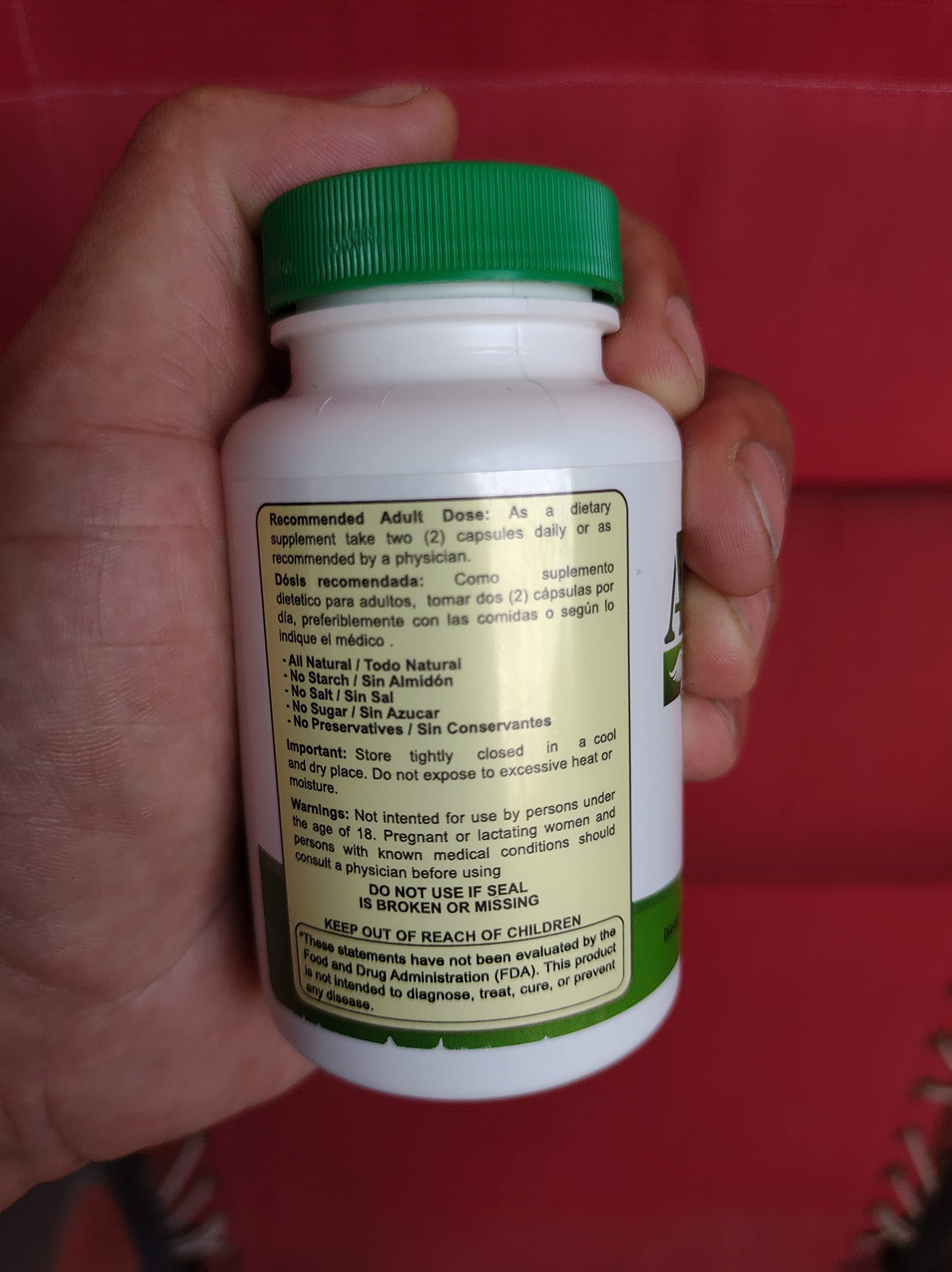 ARMY HEALTH 100% Natural Turmeric Curcumin 60 Capsules - Ginger, Boswellia Serrata - Pain Support Discomfort - Neck Pain and BackAche - Joint and Muscle Support Pack of 2-120 Caps