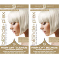 Platinum Blonde Hair Dye with added Plex Hair Care Conditioner, Permanent Hair Colour with Natural Platinum Hair Toner for Blonde Hair, Vegan Hair Dye, Cruelty-Free - Smart Beauty (Pack of 2)