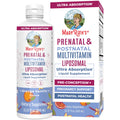 MaryRuth’s Prenatal & Postnatal Multivitamin Liposomal | Preconception & Pregnancy | Prenatal Vitamins for Women with Folate Choline Omega 3 DHA | Vegan | Sugar Free | Gluten Free | 30 Servings