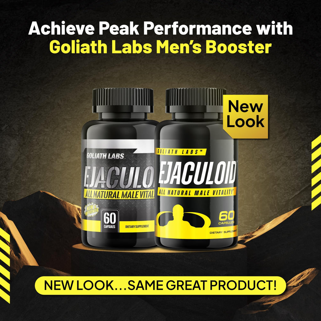 Goliath Labs Men's Gym Performance Booster Capsules [60 Veg Capsules/Bottle] Natural Strength Gainer Pills for - Supports Muscle Growth and Energy - Multivitamin Health Supplements for Athletes