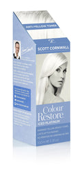 Scott Cornwall Colour Restore Iced Platinum Anti Yellow Hair Toner - Multiple Use -100ml