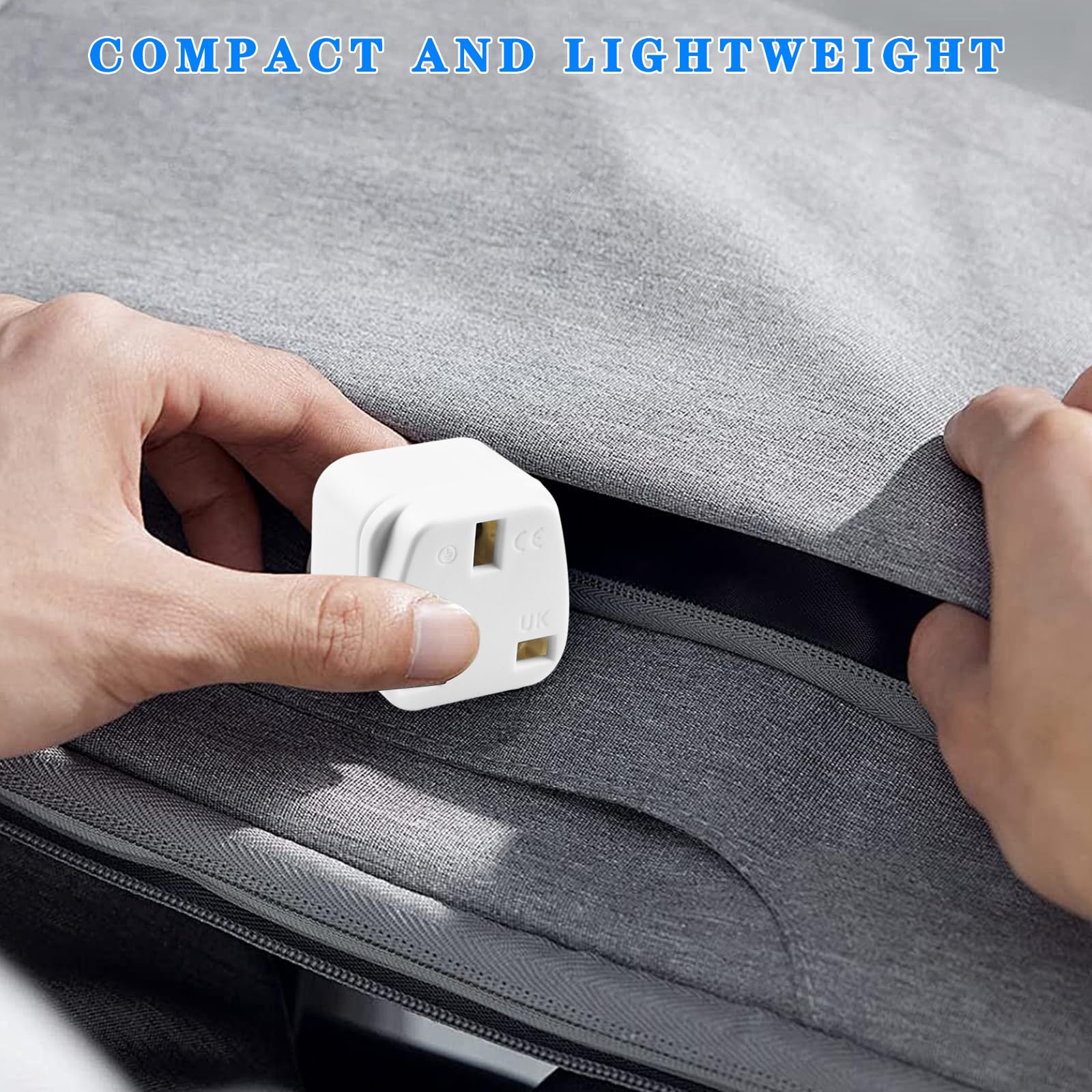 UK to US Plug Adapter, 2 Pack UK to US Adapter, UK to US Plug Adapter, US Plug Adapter
