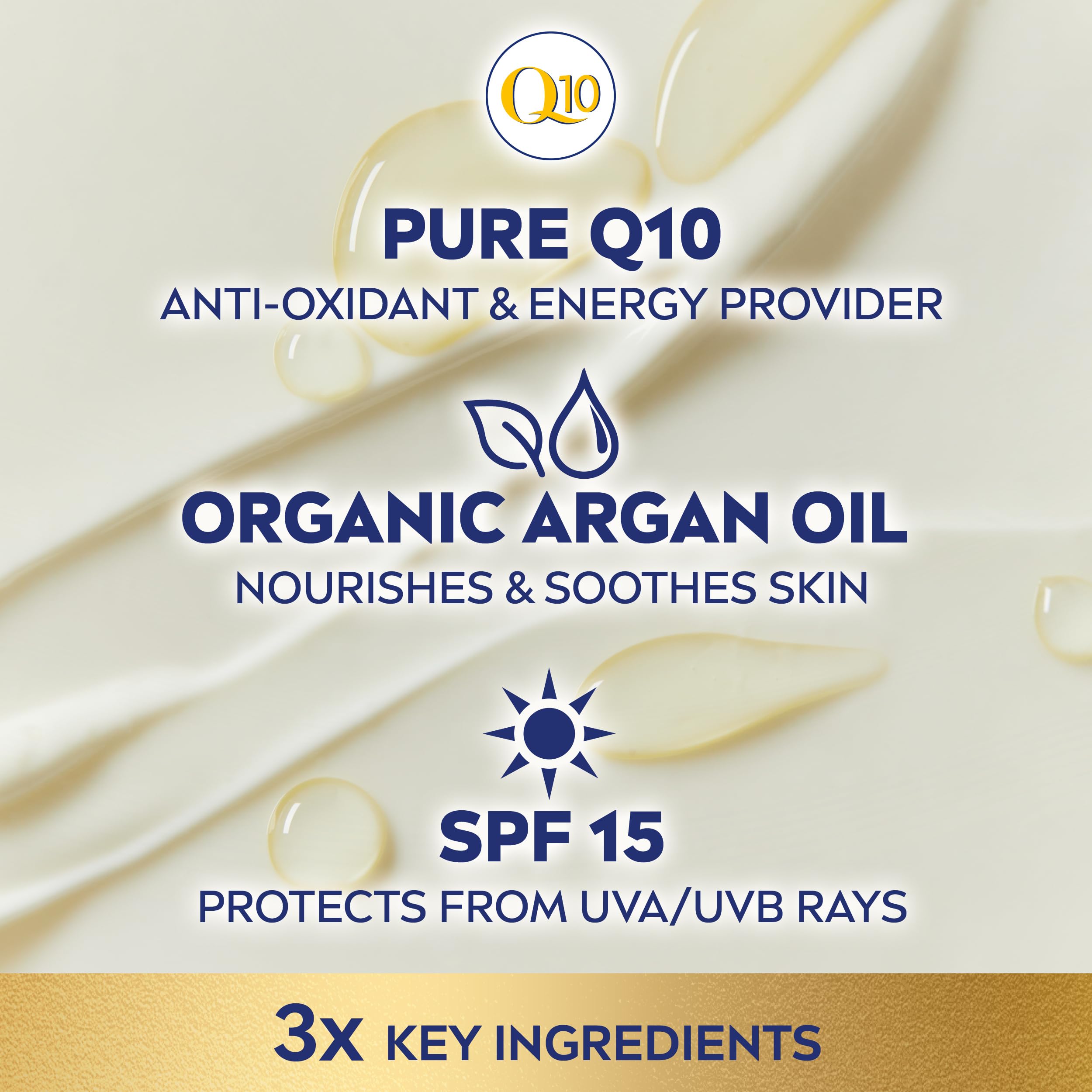 NIVEA Q10 Anti-Wrinkle 60+ Extra Nourishing Night Cream (50ml), Deeply Restoring Anti Wrinkle Face Cream for Intense Hydration, Boosts Collagen and Firms Skin, Dry to Very Dry Skin