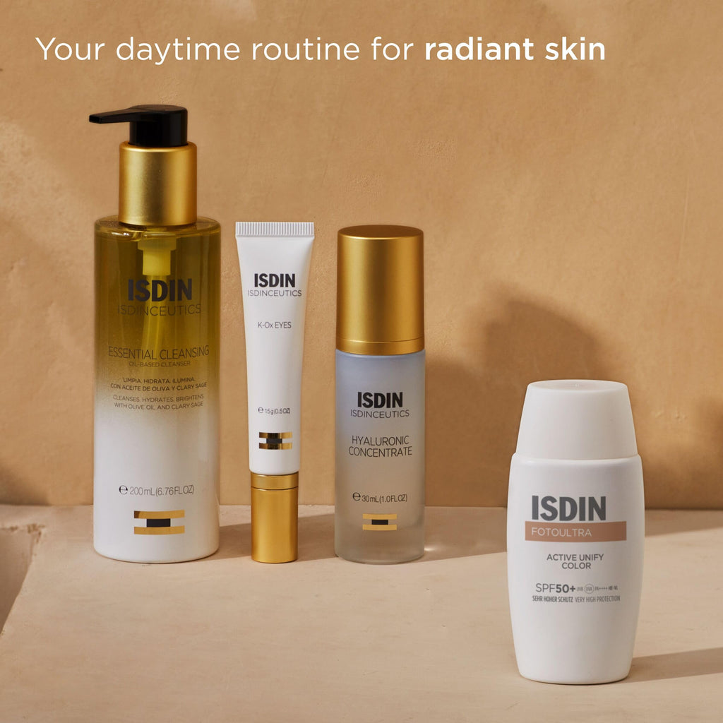 ISDIN Fotoultra 100 Active Unify Color Spf 50+ 50ml | Facial Sun Cream | Lightens and unifies skin tone