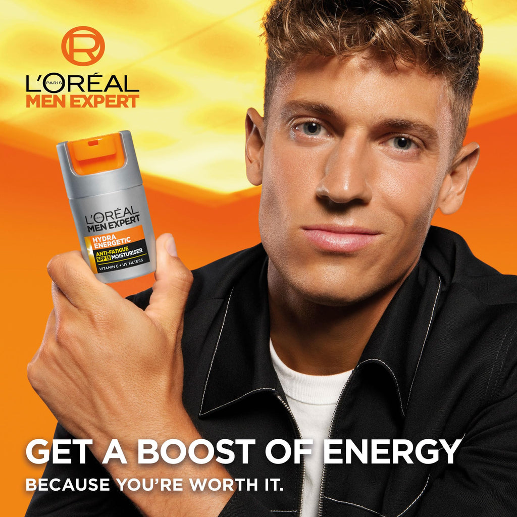 L'Oréal Paris Men Expert Face Moisturiser Hydra Energetic 24H SPF15 50ml