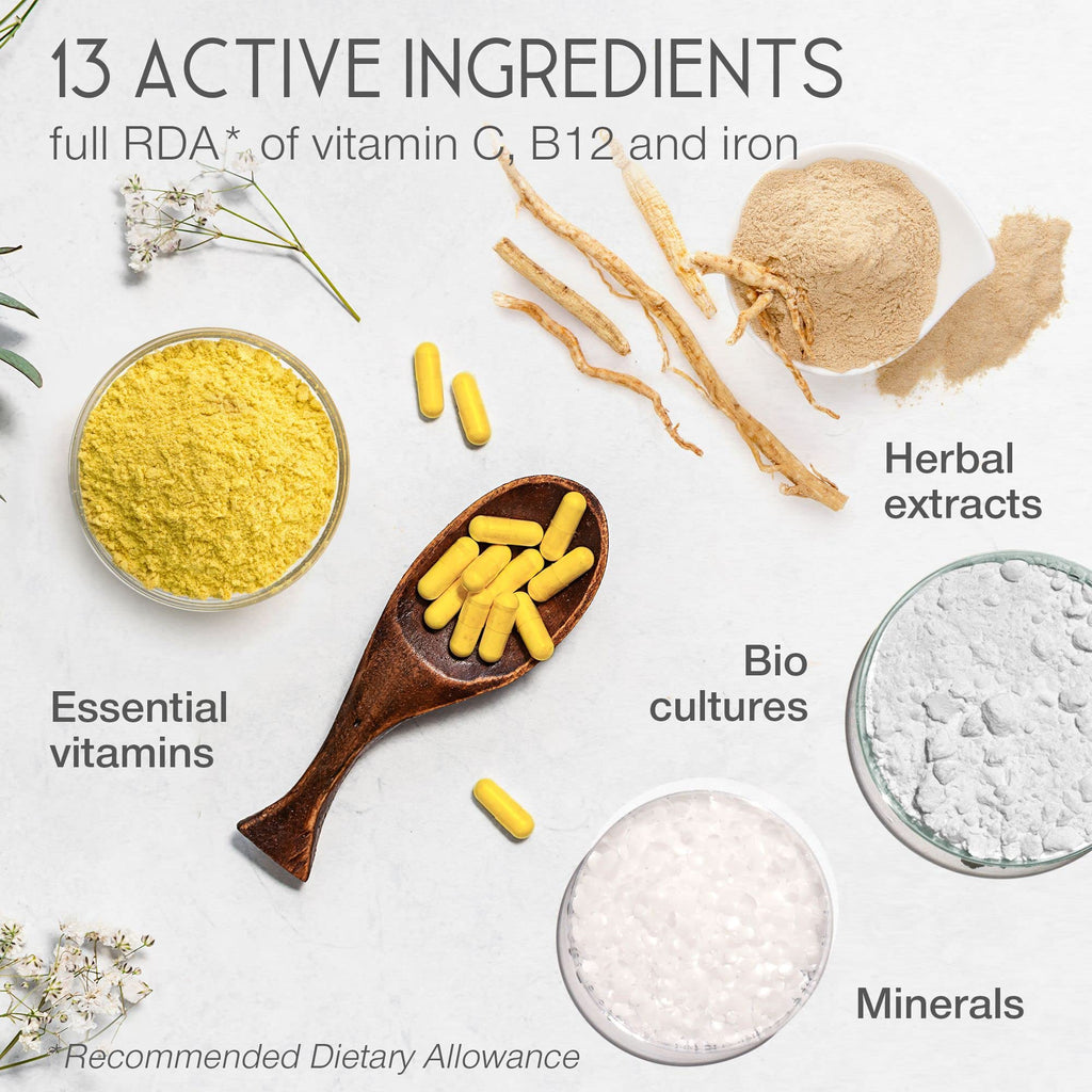 Immune System Booster - 120 Capsules - Immune Support & Recovery Complex
