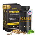 PCSPES - Prostate Supplements for Men - Lower PSA Levels Naturally with Saw Palmetto & 7 Pure Herbs - Bladder Control Supplements & Reduce Nighttime Urination 60 Count